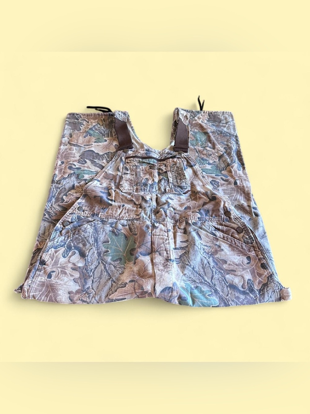 Vintage Walls Camo Overalls Men’s 40x30 Hunting Workwear Bibs